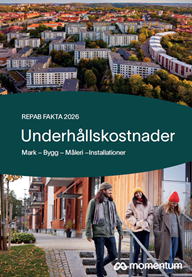 Underhållskostnader inkl checklista Repab Fakta 2026
